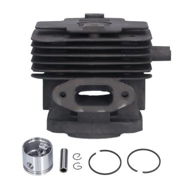 Imagem de Kit de pistão de cilindro Use conjunto de pistão de cortador de escova de jardim de alta qualidade para TJ53e TJ53 Alumínio de ferro 44mm