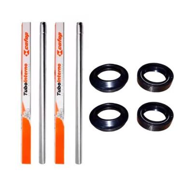 Imagem de Tubo Bengala Cg Fan Titan150 + Retento Par + Guarda Pó Par - COFAP