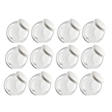 Imagem de Kit 12 Pote Plástico Baleiro 500ml Tampa Rosca Porta Doces Mantimentos