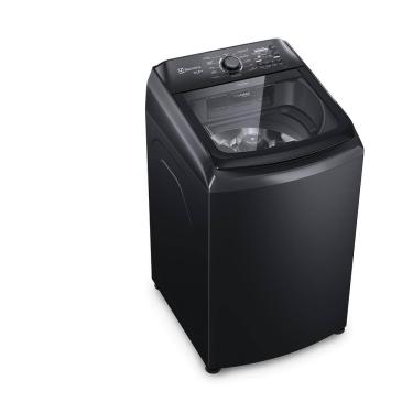 Imagem de Lavadora de Roupas Electrolux Efficient LEP15 14,5kg com Cesto Inox, Ultra Filter e Tecnologia Jet&Clean - Preta