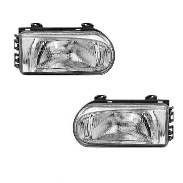 Imagem de Par Farol Gol Bola G2 Cromado