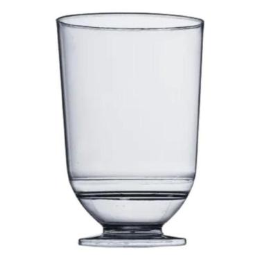 Imagem de 500Un Mini Taça Cristal Acrílico 45Ml Bebidas Doces Gourmet - Higipack