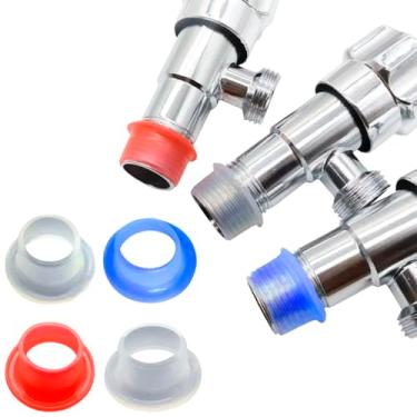 Imagem de Anel Veda Rosca de Silicone Inteligente 1/2" – Kit 20 Unidades – Reutilizável, Alta Resistência, Vedação Hidráulica Profissional – Substitui Fita Veda Rosca – Antivazamento