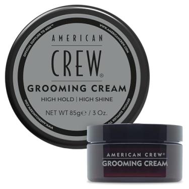 Imagem de American Crew Creme de cuidados masculinos, como gel de cabelo com alta fixação e alto brilho, 85 g