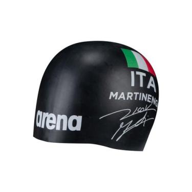 Imagem de Touca De Natação Arena Moulded Athletes Signature - Unissex, Unico, Pr