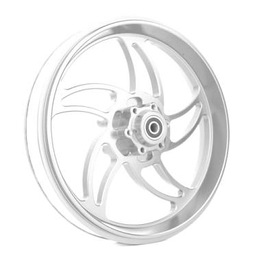 Imagem de BeaxTurbo Racing Upgrade Parts CNC Aluminum Front Wheel hub-Future Storm Design for losi promoto mx 1/4 (Silver)
