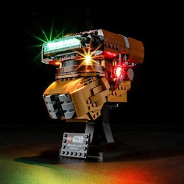 Imagem de BRIKSMAX Led Lighting Kit for LEGO-75351 Princess Leia (Boushh) Helmet - Compatible with Lego Star Wars Building Blocks Model- Not Include Lego Set