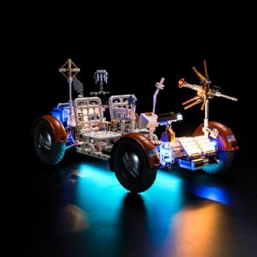 Imagem de BrickBling LED Light Compatible with Lego Technic NASA Apollo Lunar Roving Vehicle, Creative Lighting Compatible with Lego 42182-No Bricks (Classic Version Light)