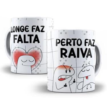 Imagem de Caneca Dia dos Namorados Flork Engraçada Porcelana Modelo 1 - Tio da C
