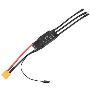 Imagem de Poderoso C8051F850 MCU, 50A ProinCless Esc Drone Esc Speed ​​Controller para RC Drone Foam Airplanes Acessório, Com Super Anti -interferência, para Facilitar a Operação