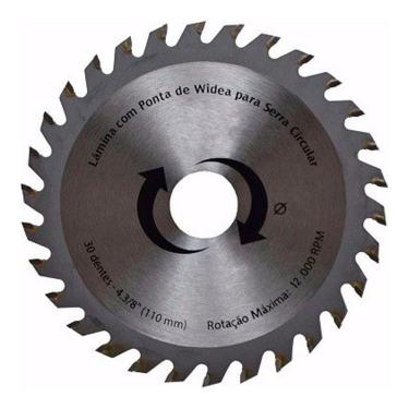 Imagem de Kit 2 Discos De Serra Circular Com 30 Dentes 110mm