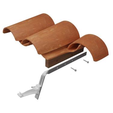 Imagem de Suporte Prolongador Torcido De Calha 19x329mm Astra Cinza