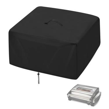 Imagem de Aidetech Capa Para Grelhas Compatível Com A Grelha Elétrica Interna Hamilton Beach, À Prova De Poeira, Contato Portátil (32,5 X 43 18 Cm), Preta