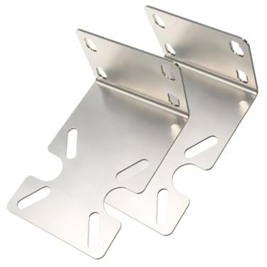 Imagem de RUIVEO Suporte De Montagem Carcaça Filtro Água Aço Inoxidável 2 Peças, Ro Purificador Para Carcaças 10'' E 20'' (2)