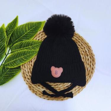 Imagem de Touca Infantil Gorro De La C/ Protetor De Orelha Menino - JM Criancas,