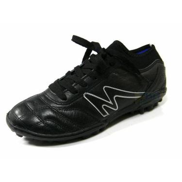 Imagem de Chuteira SOLISTA MT Society Couro preto - Mathaus