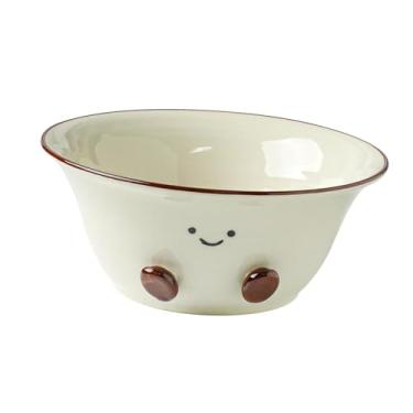 Imagem de Bothyi Tigela de Iogurte para Salada Caneca de Cerâmica para Café Decoração Copos Engraçados Tigela de Cerâmica para Sopa Acompanhamentos Molho para, Capacidade 600 Ml