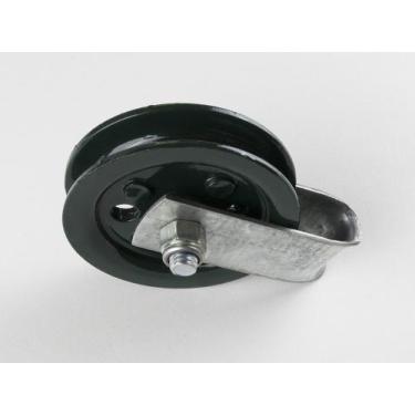 Imagem de Roldana 80mm Estampada Aço Temperado 400 Kg Robustec