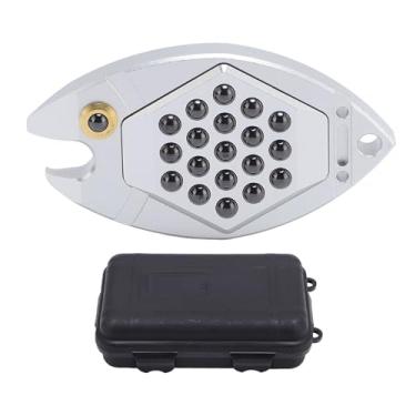 Imagem de Cffuvros Giroscópio de Ponta Dos Dedos, Giroscópio de Liga de Alumínio Em Forma de Peixe Giroscópio para Filas, Meditação, Tempo, Breaking Bad Habits