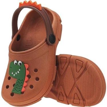 Imagem de Sandália Babuche Infantil Menino Dinossauro Kidstep-Masculino