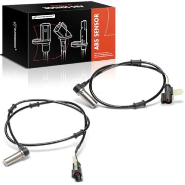 Imagem de A-Premium Sensor de velocidade da roda ABS traseiro 2 peças compatível com modelos Ford - F-53 Motorhome Chassis 2008-2009