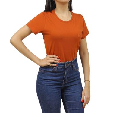 Imagem de Camiseta Feminina Laranja TXC 37667