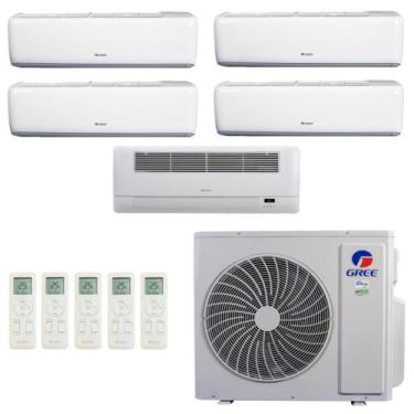 Imagem de Ar-Condicionado Multi Split Inverter R-32 Gree 48.000 (3x Evap HW 9.00