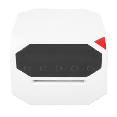 Imagem de Heayzoki Máquina de Barracão e Revendedor Automáticos de Cartões, Bateria Recarregável de 2500mAh Operada, 360 ° e 180 ° de Rotação, Suporta 8 Jogadores, Motor Silencioso para Jogos de (Branco)