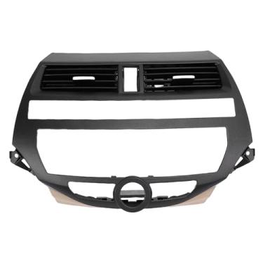 Imagem de Jiawu Painel do Painel Central Rádio Controle de Clima de Ar Moldeira de Ventilação Substituição do Painel para Ex-L 2 Portas 4 Portas 2011 a 2012, 77250 TA0 Painel de