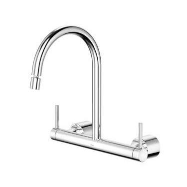 Imagem de Misturador Para Cozinha Parede Docolspice Cromado 00902006