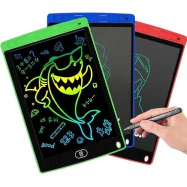 Imagem de Lousa Mágica Infantil 10 Polegadas Tela LCD Tablet para Desenho Criança Estudo Desenho Educativo Ajuda no Desenvolvimento Cerebral Infantil