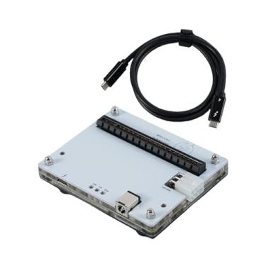 Imagem de Tangxi Estação de Docking de Placa de Gráfico Externa Compatível Com Thunderbolt 3/4, Estação de Dock EGPU para Inteljhl7440, USB4.0 e PCIE 16X Slot, Suporte ATX/SFX Fonte de