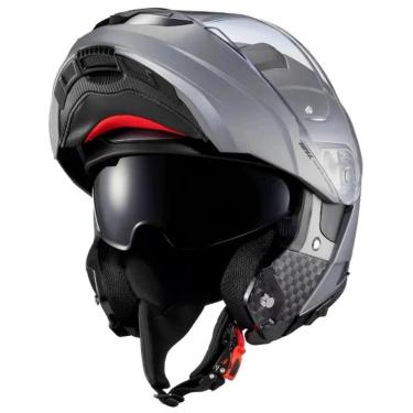 Imagem de Capacete Texx Escam Kratos Solido Titanio Fosco 61