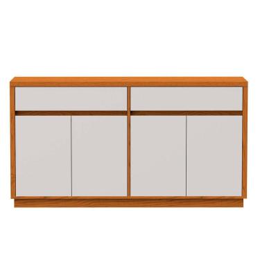 Imagem de Balcão Buffet 4 Portas e 2 Gavetas de 150cm em MDF Lorient - ÉdeCasaMóveis