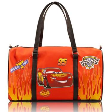 Imagem de Stitch, Minnie, Mickey, Pooh, Harry Potter ou Jack Skellington Mini bolsa de viagem de couro de 40,6 cm, bolsa de viagem, bolsa de viagem noturna, bolsa de fim de semana para mulheres, homens, adultos