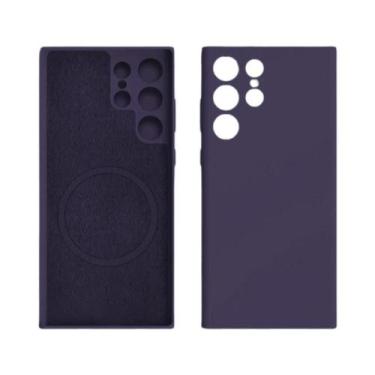 Imagem de Capa De Silicone Magsafe Para Samsung Galaxy S22 S23 S24 S25 Ultra S21