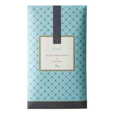 Imagem de Kit 10 Sachês Perfumados Via Aroma Guarda Roupa Armário Carro Closets 