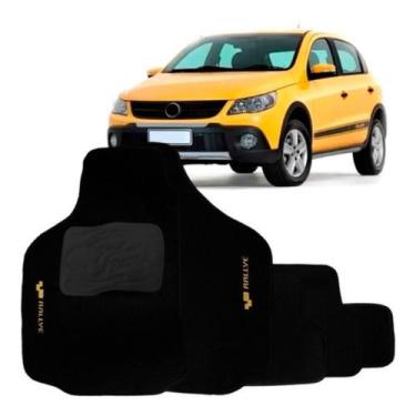 Imagem de Jogo de Tapete Carpete Gol Rallye G4 G5 G6 2006 a 2016 5pç Reforço PVC