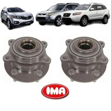 Imagem de Par Cubo Da Roda Com Rolamento - Santa Fé 2005 A 2007 / Vera Cruz 2007