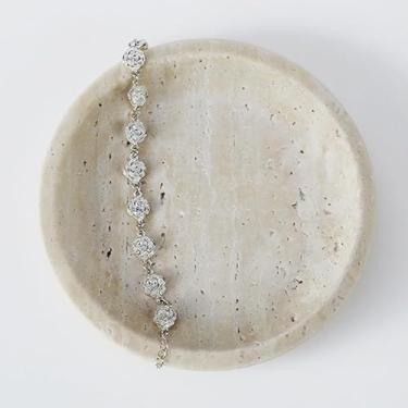 Imagem de YeasHome Prato de anel travertino, bandeja de bugiganga de mármore de 14 cm, bege, com junta antiderrapante, 2,5 cm de altura