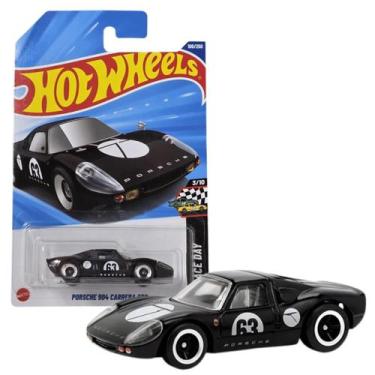 Imagem de Carrinho Hot Wheels Porsche 904 Carrera GTS Preto HYY03 - Mattel, Sort
