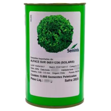 Imagem de Sementes Peletizadas De Alface Crespa Solaris Seminis (200 sementes)