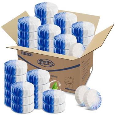 Imagem de Limpador de vasos sanitários KIISIISO Ultra Clean White & Blue x60