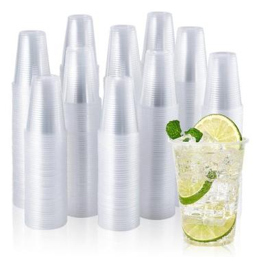 Imagem de Copos de plástico Vplus 2000, pacote 270 ml, transparentes, 9 onças, d
