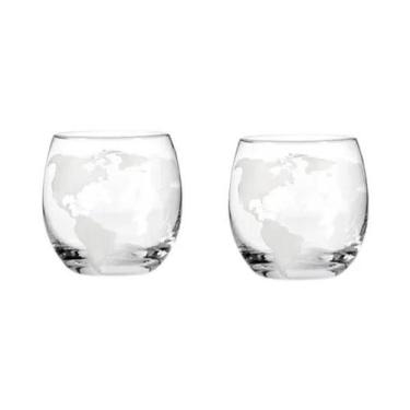 Imagem de Conjunto De Decanter De Uísque Em Forma De Globo, Carafe Sem Chumbo Co