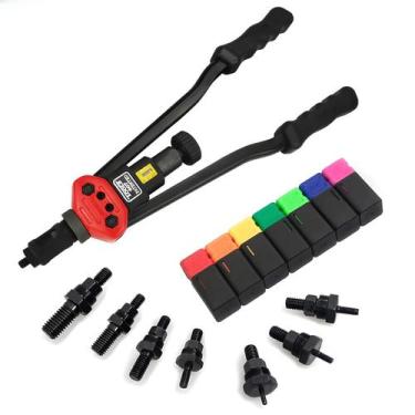 Imagem de Conjunto De Ferramentas Manual De Rebitagem ALLSOME 16 Em 1 M3-M12 - o