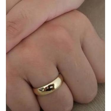 Imagem de Casamento Alianças 4 mm Ouro 18 Kilates Maciça Unidade Peso 2.65 Grama