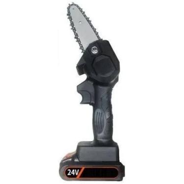 Imagem de Mini Serra Elétrica Bateria Recarregável Portátil Com Maleta