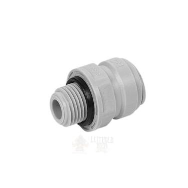 Imagem de Conexão Rápida Rosca Macho 1/4 BSP X tubo 3/8 - DMFIT