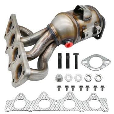 Imagem de Liangchi Kit conversor catalítico coletor de escapamento de encaixe direto Hyundai Accent Veloster Kia Soul Rio 2012-2017# 674-891